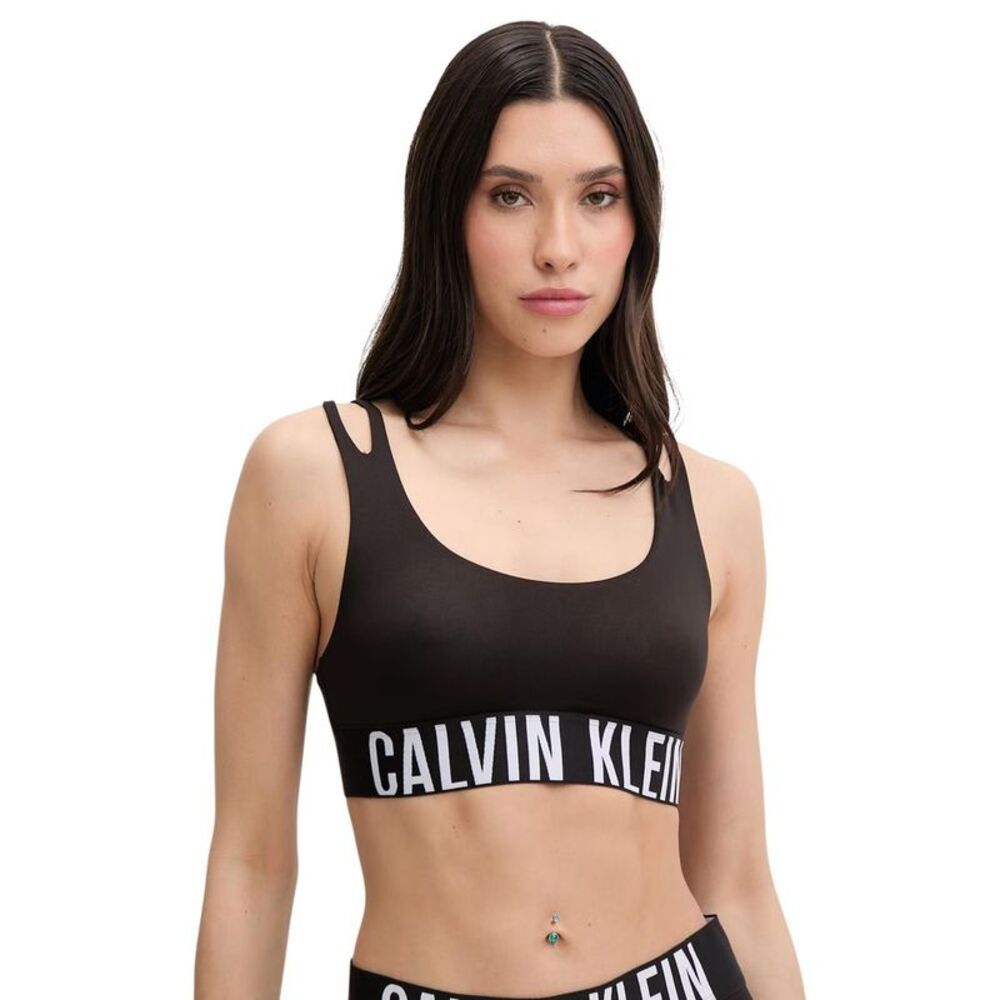 Calvin Klein Underwear Black Recycled Polyester Women's Bra